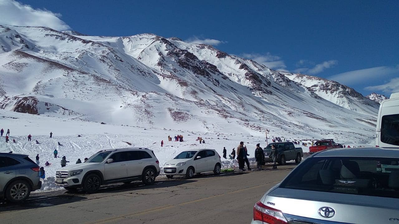 Cordillera al atardecer, Mendoza